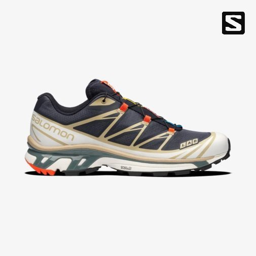 Tenis Salomon Xt-6 Hombre Azul Marino | MX MQKB596